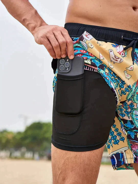 Men's Water Shorts - Fast Dry Comfort Fit