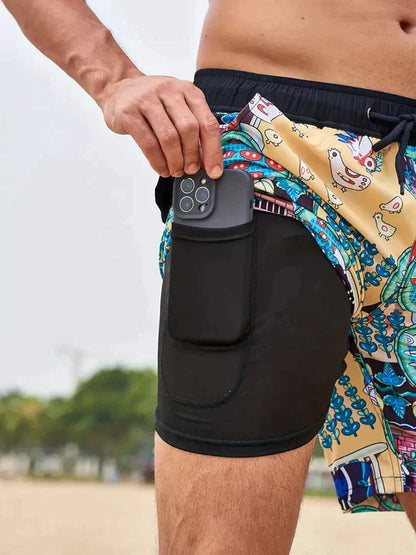 Men's Water Shorts - Fast Dry Comfort Fit