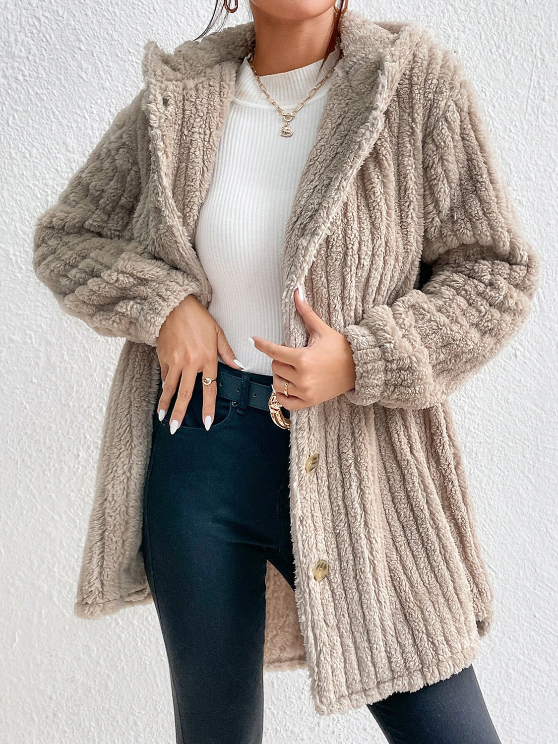 Casual Zip Up Hoodie Jacket - EasyApparels