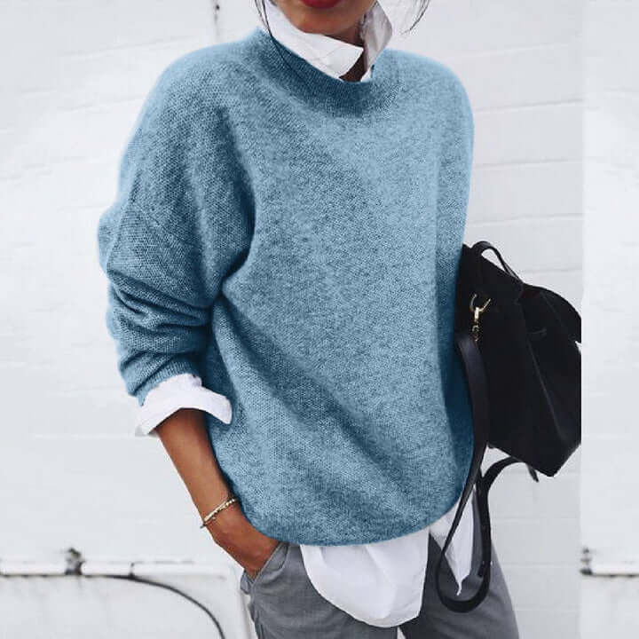 Soft Crew Neck Winter Sweater