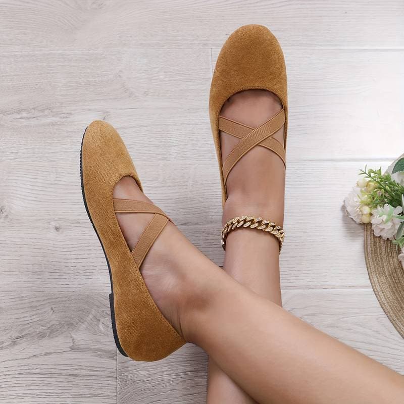 Comfortable Womens Slip On Ballet Flats