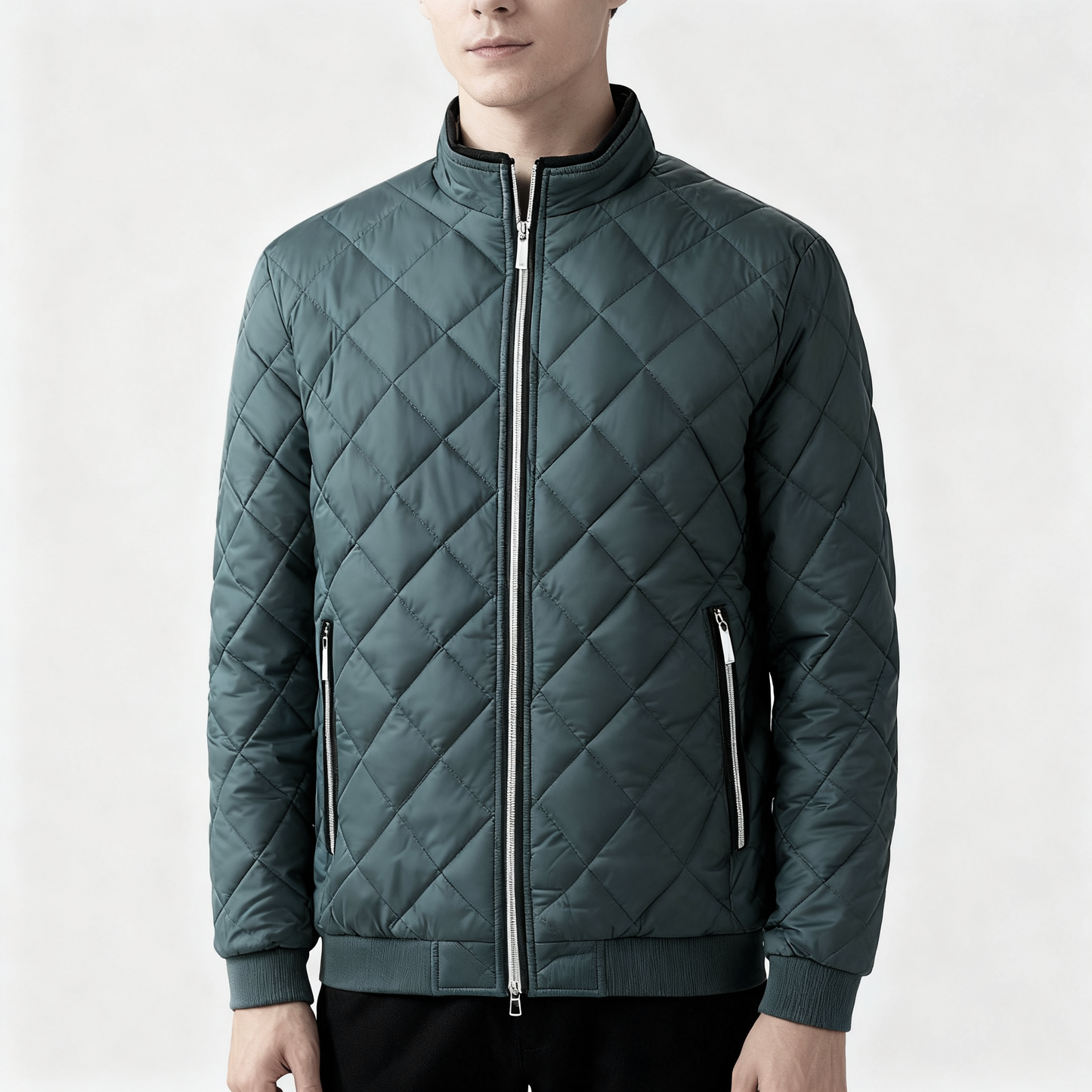 Warm Quilted Fleece Coat - EasyApparels