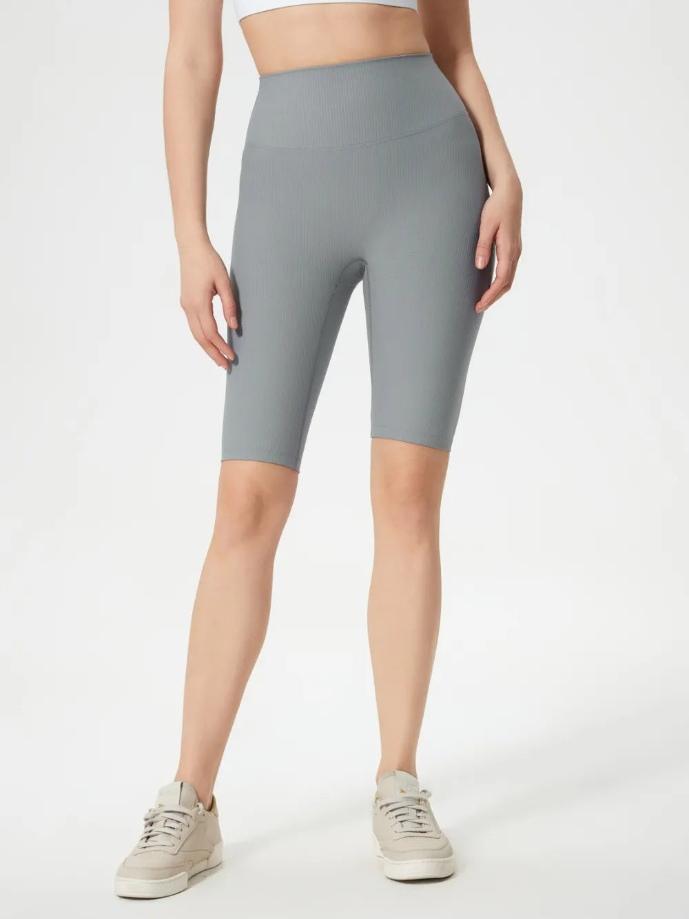 High Waist Athletic Running Shorts - EasyApparels