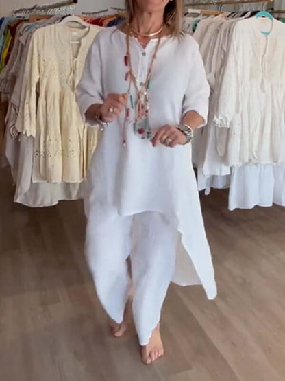 Elegant Ladies Summer Suit