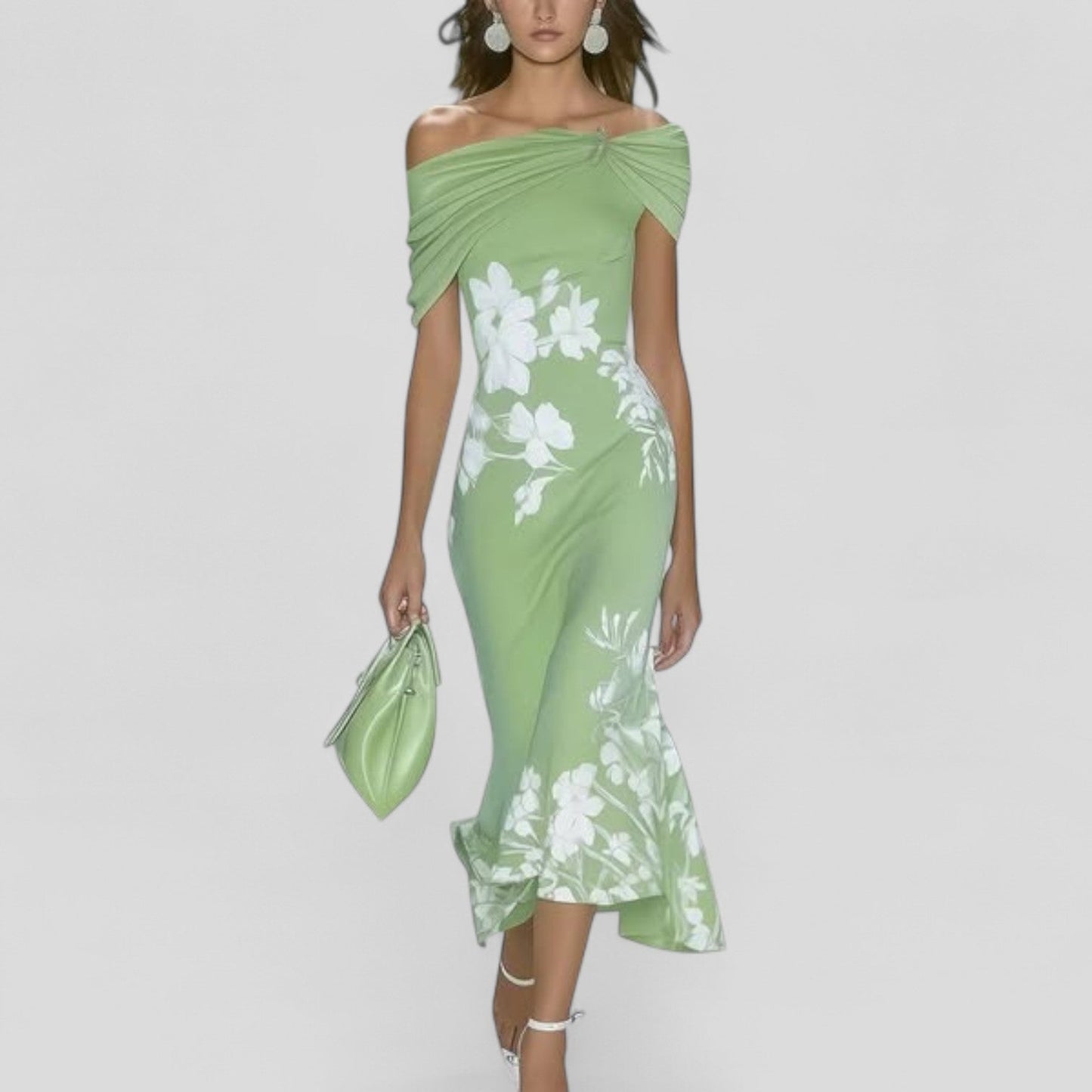 Chic Knee Length Casual Dress - Vossary