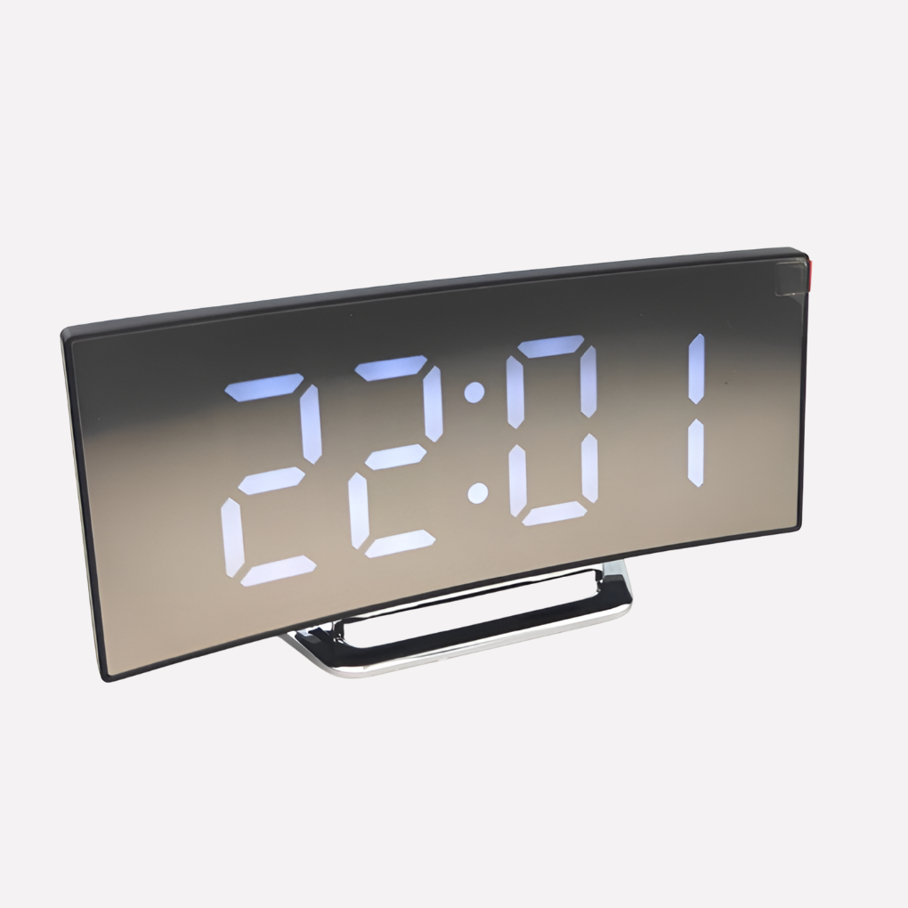 Sleek Contemporary LED Digital Alarm Clock