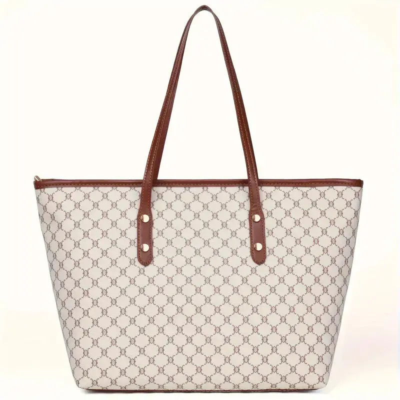 Luxury Leather Shopper Bag - EasyApparels