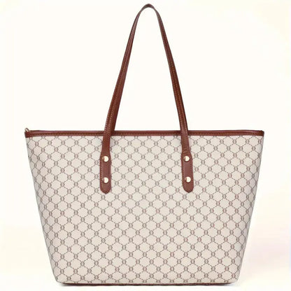 Luxury Leather Shopper Bag - EasyApparels