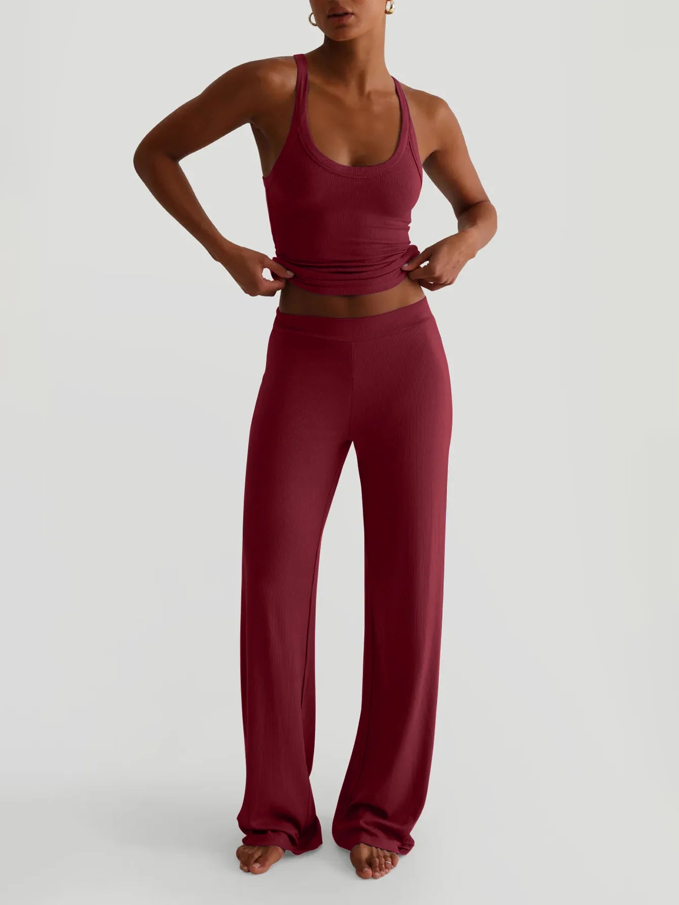 Relaxed Fit Cami and Legging Set