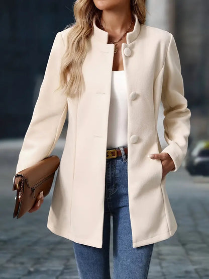 Ladies' Classic Winter Parka with Fall Pattern