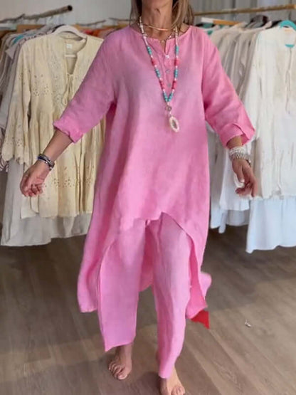 Elegant Ladies Summer Suit - Vossary