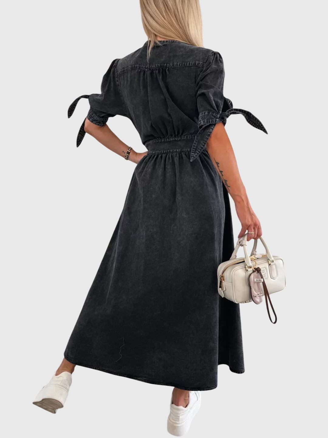 Classic Blue Jeans Dress