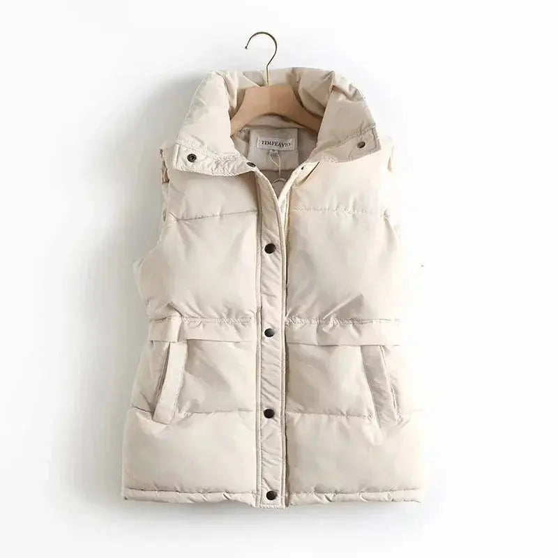 Quilted Ladies Gilet Vest - EasyApparels
