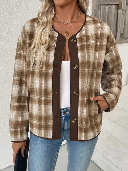 Classic Flannel Shirt with Pockets