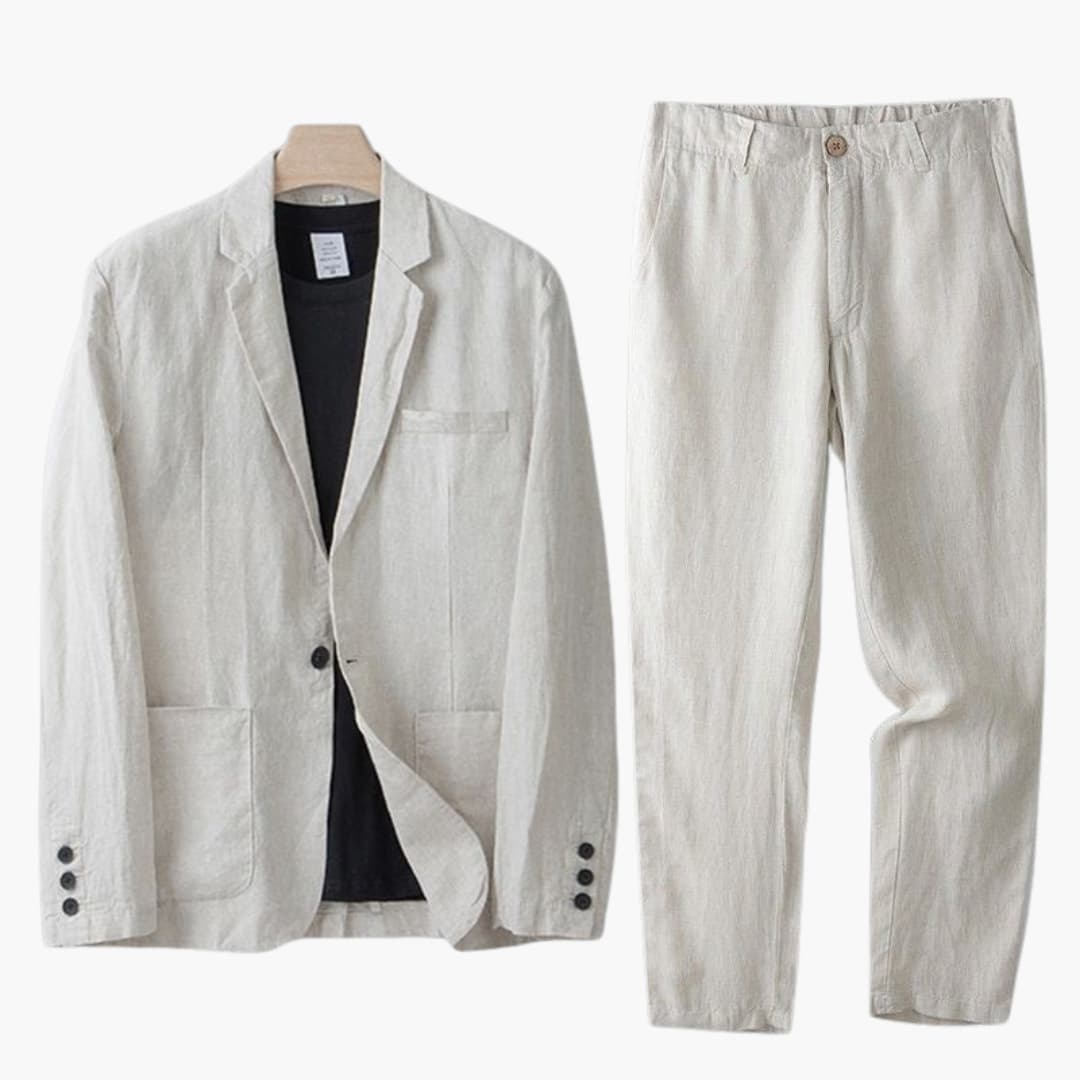 Classic 2 Piece Suit Set for Men - Vossary