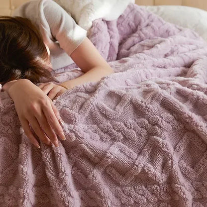 Soft Wool Blanket for Cold Winter Nights