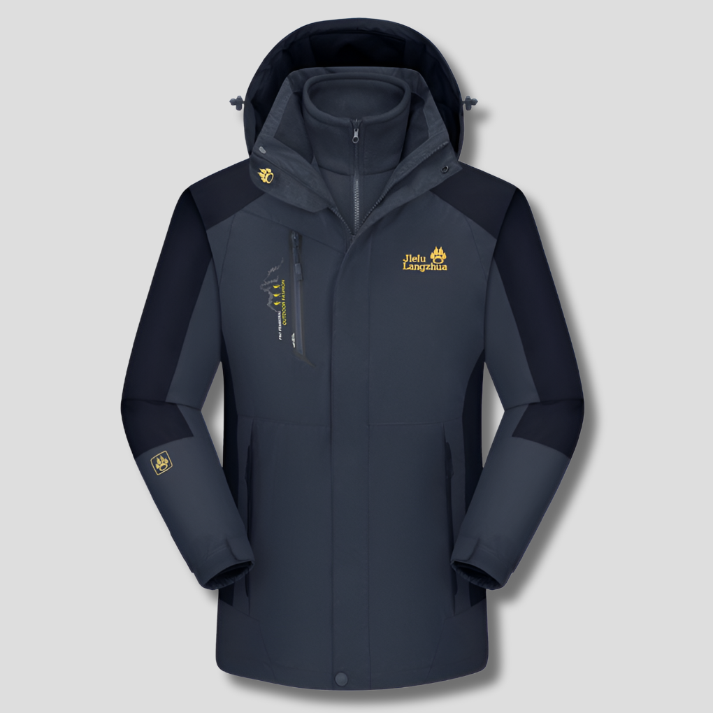 Waterproof 3-in-1 Snow Jacket Warm Winter Coat