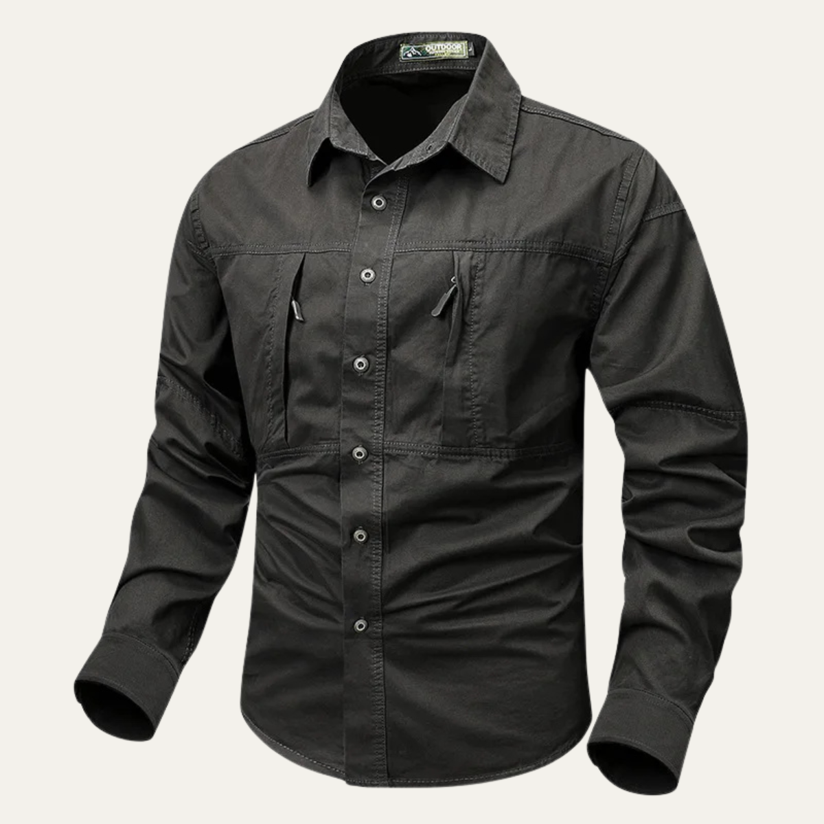 Practical Men's Outdoor Pocket Sweater