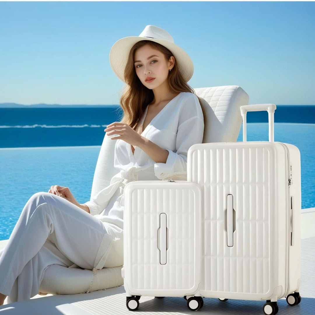 Durable 20 Lightweight Carry-On Suitcase with Hard Shell