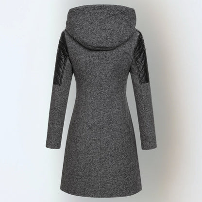 Ladies Classic Trench Coat with Cinched Waist