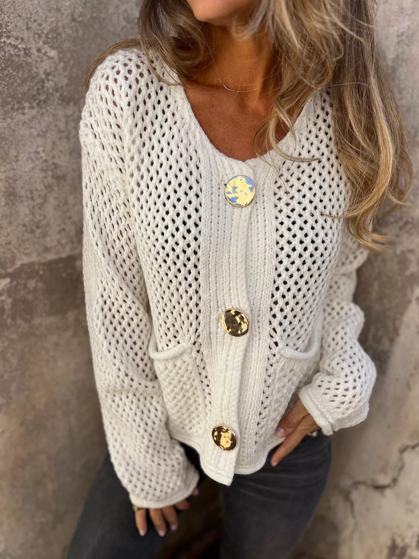 Cozy Knit Open Front Long Cardigan