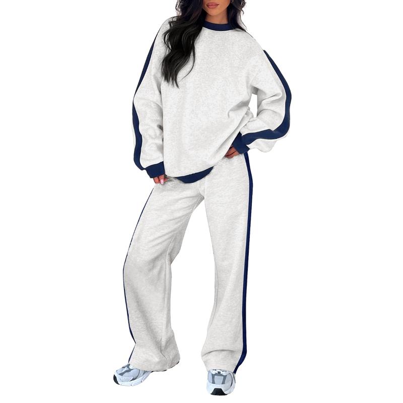 Soft Cozy Sweatshirt Outfit Set - Vossary