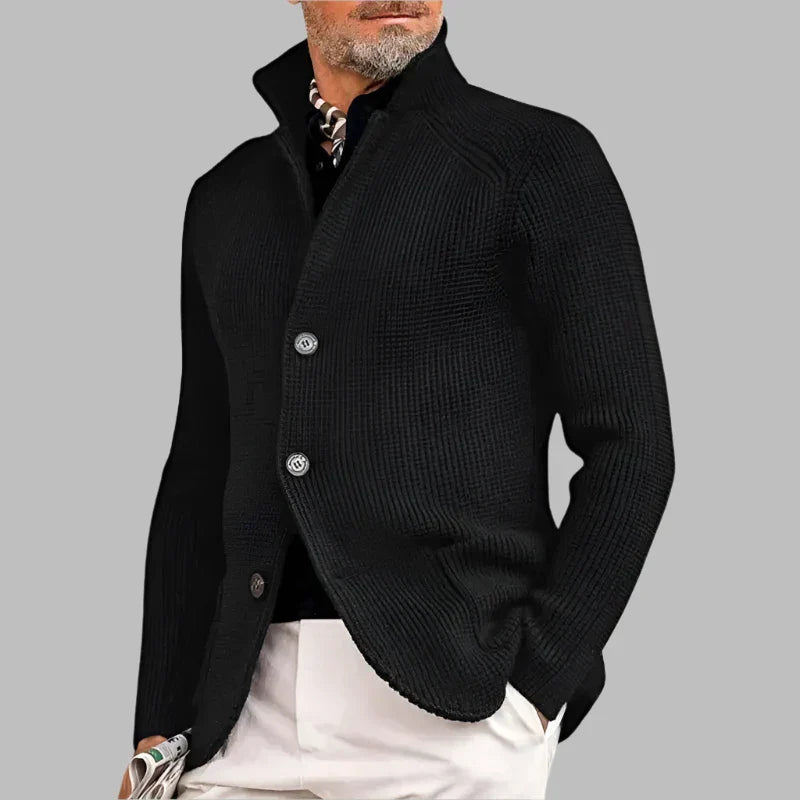 Cozy Wool Knit Cardigan Sweater