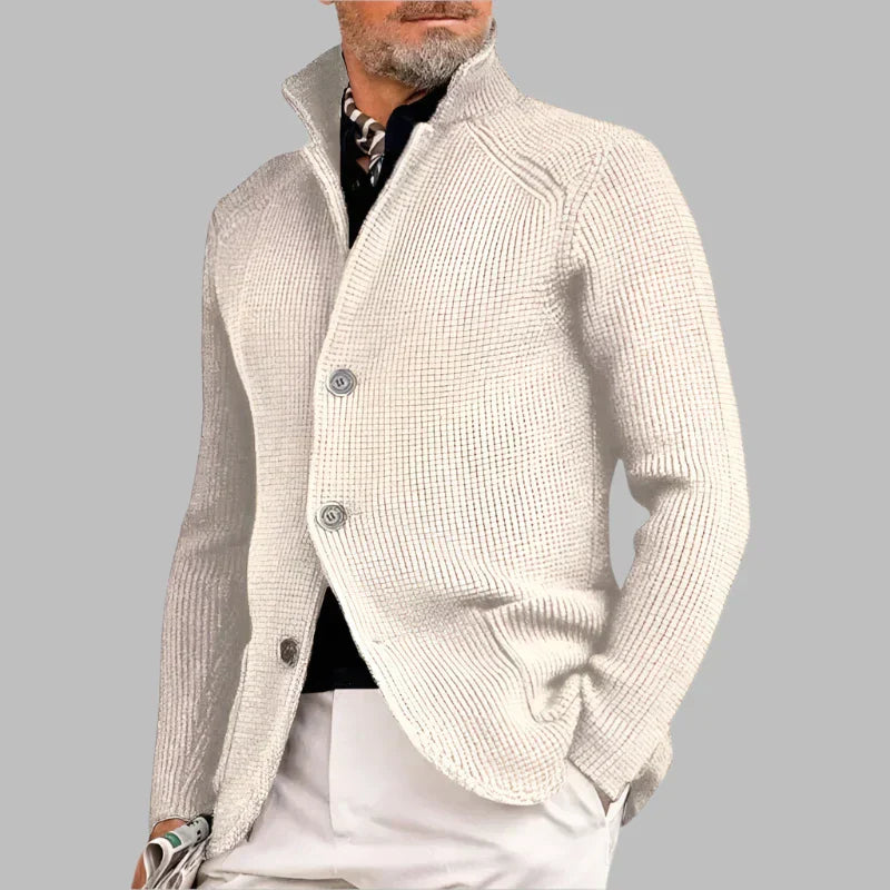Cozy Wool Knit Cardigan Sweater
