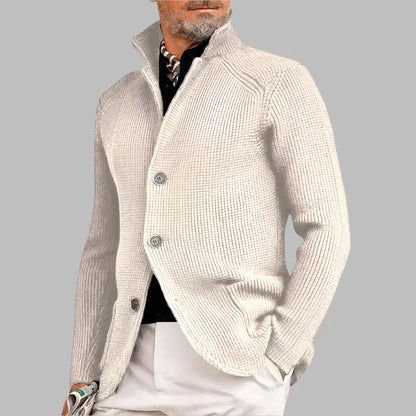 Cozy Wool Knit Cardigan Sweater