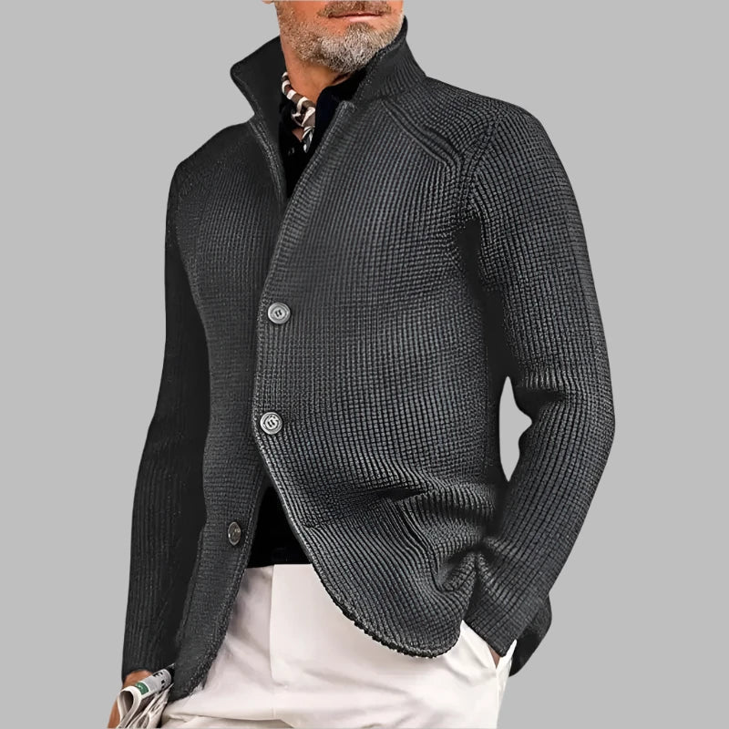 Cozy Wool Knit Cardigan Sweater