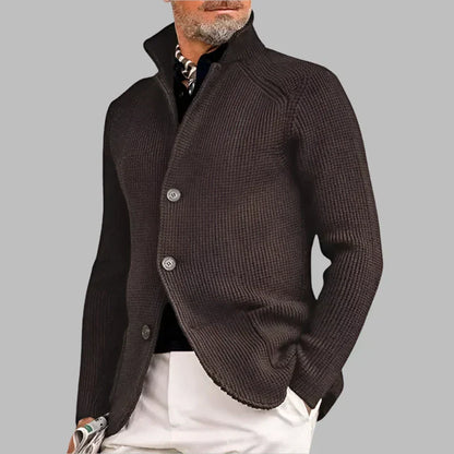 Cozy Wool Knit Cardigan Sweater
