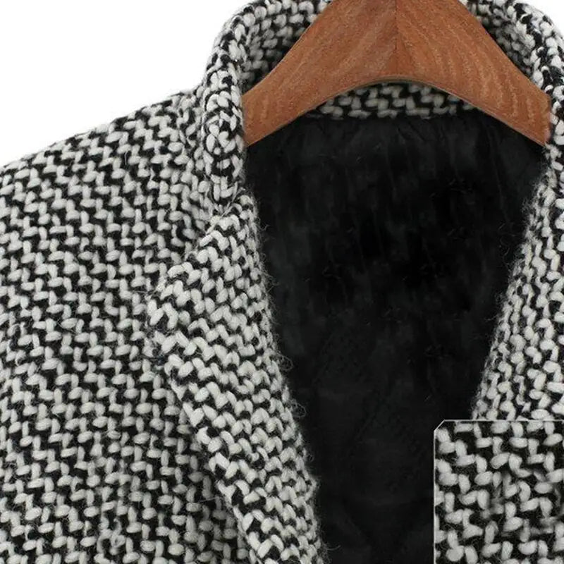 Warm Women's Winter Wool Overcoat