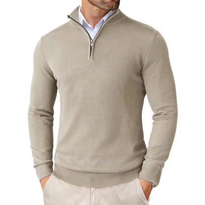 Comfy Classic Crew Neck Cotton Sweater