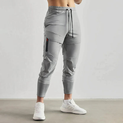 Comfortable Fit Mens Running Pants with Pockets