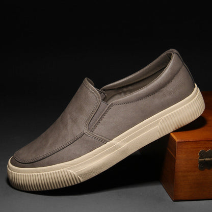 Classic Black Slip On Loafers