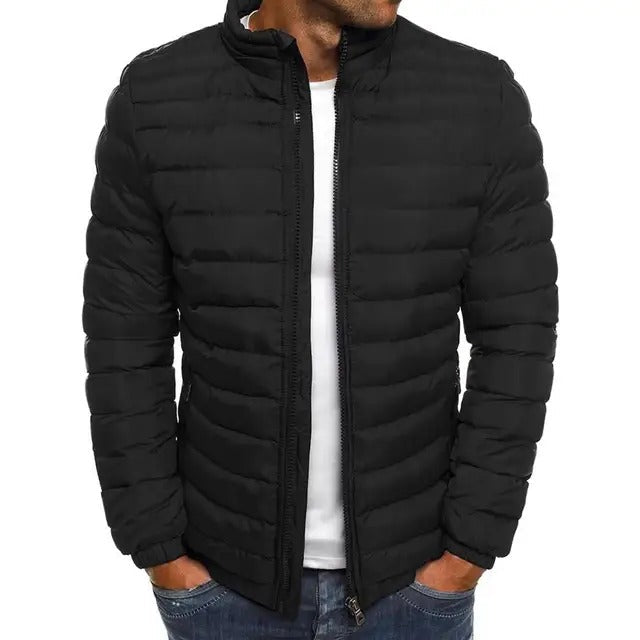 Warm Water-Resistant Parka Jacket for Men - Vossary