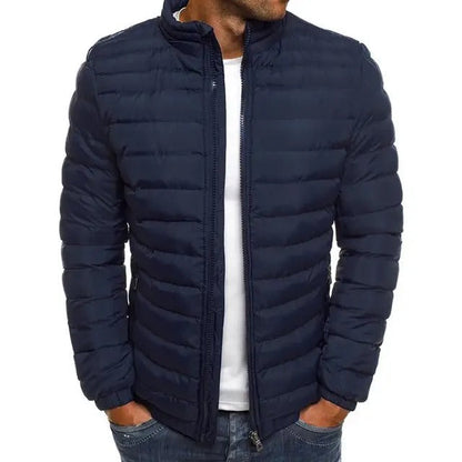 Warm Water-Resistant Parka Jacket for Men