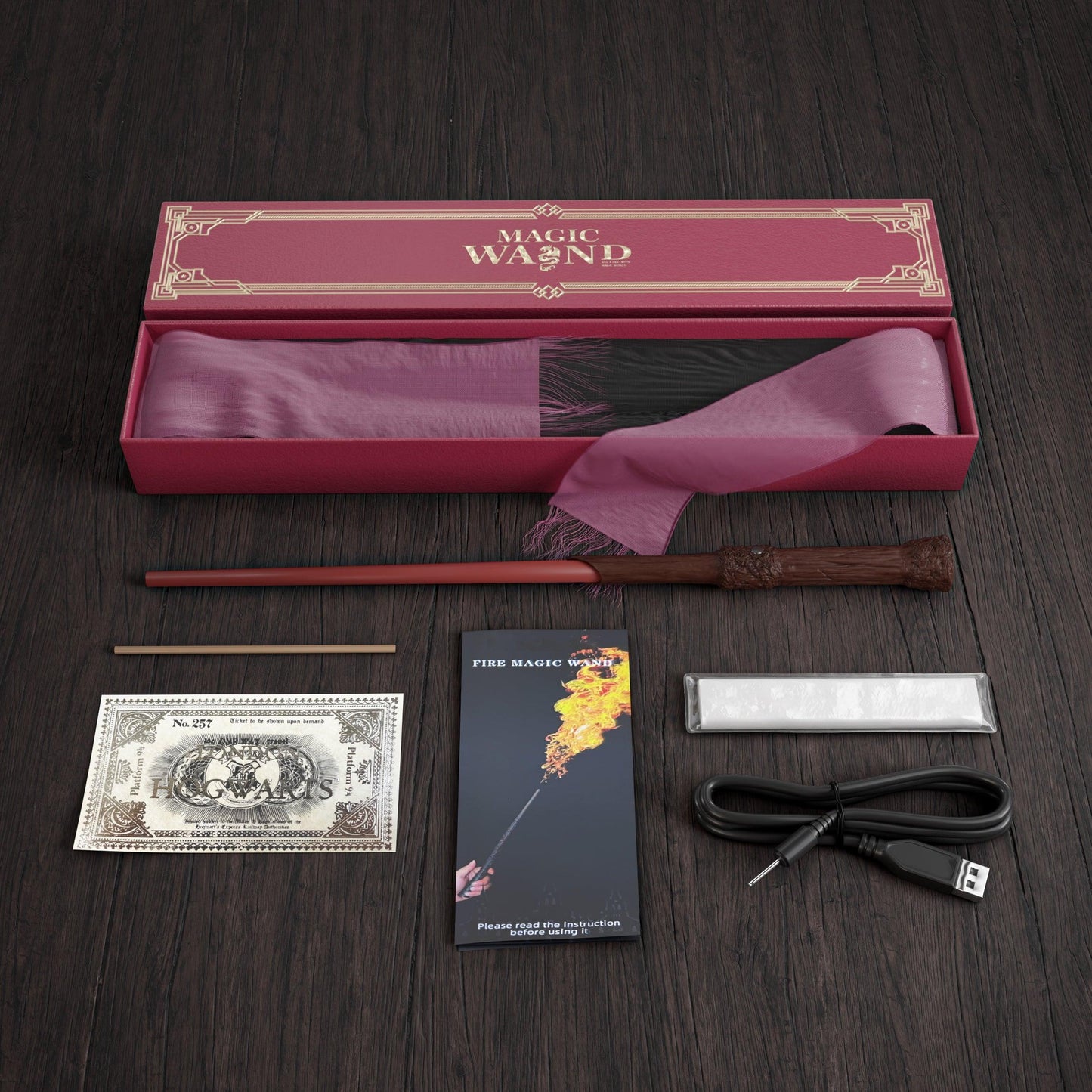 Authentic Harry Magic Wand With Free Extra - Luxicro