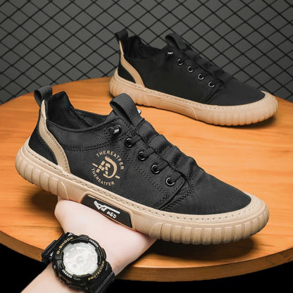 Casual Lace Up Canvas Shoes - EasyApparels