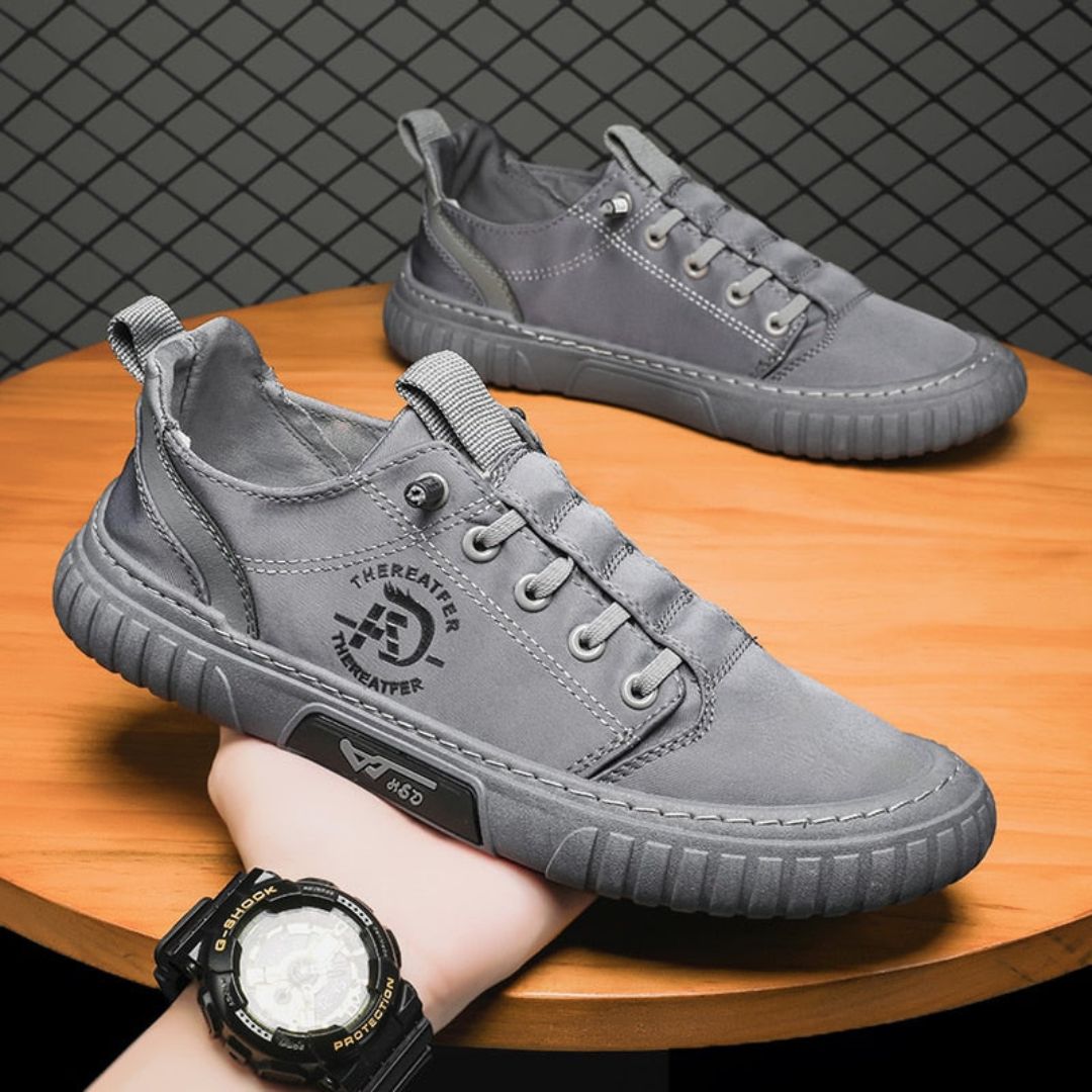 Casual Lace Up Canvas Shoes