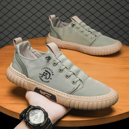 Casual Lace Up Canvas Shoes