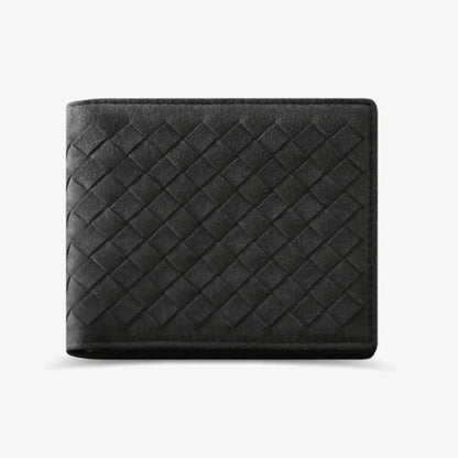 Premium Textured Leather Fold Wallet Gift - Luxicro