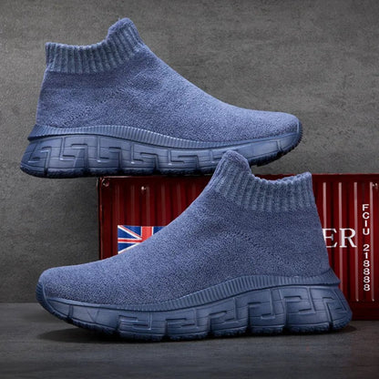 Comfortable Elastic Mesh Running Shoes - EasyApparels