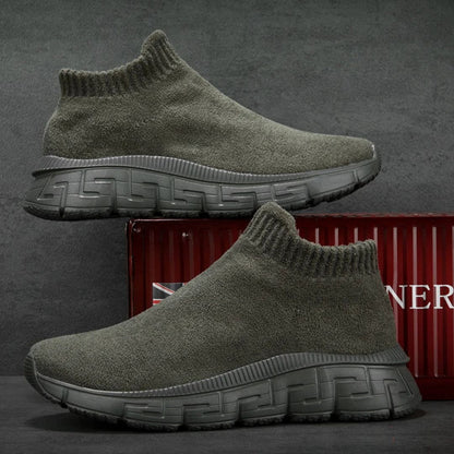 Comfortable Elastic Mesh Running Shoes