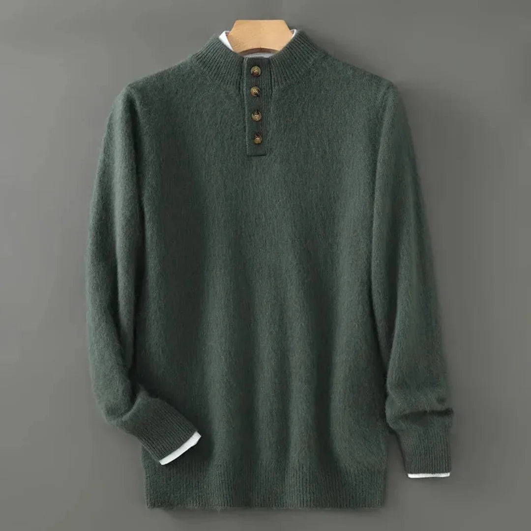 Classic Crew Neck Cashmere Pullover