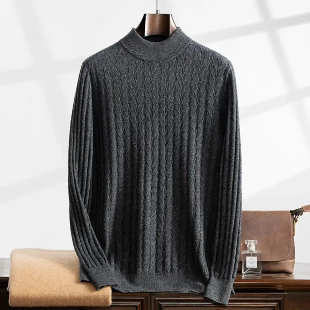 Luxurious Soft Crew Neck Cashmere Sweater
