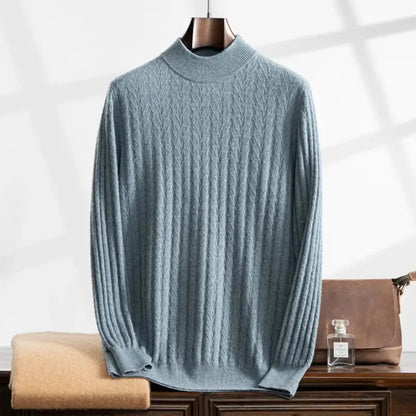 Luxurious Soft Crew Neck Cashmere Sweater