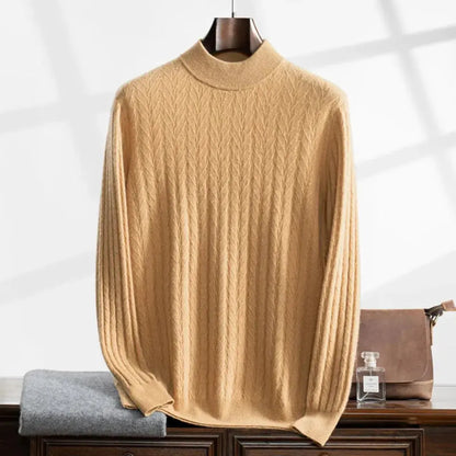 Luxurious Soft Crew Neck Cashmere Sweater - EasyApparels