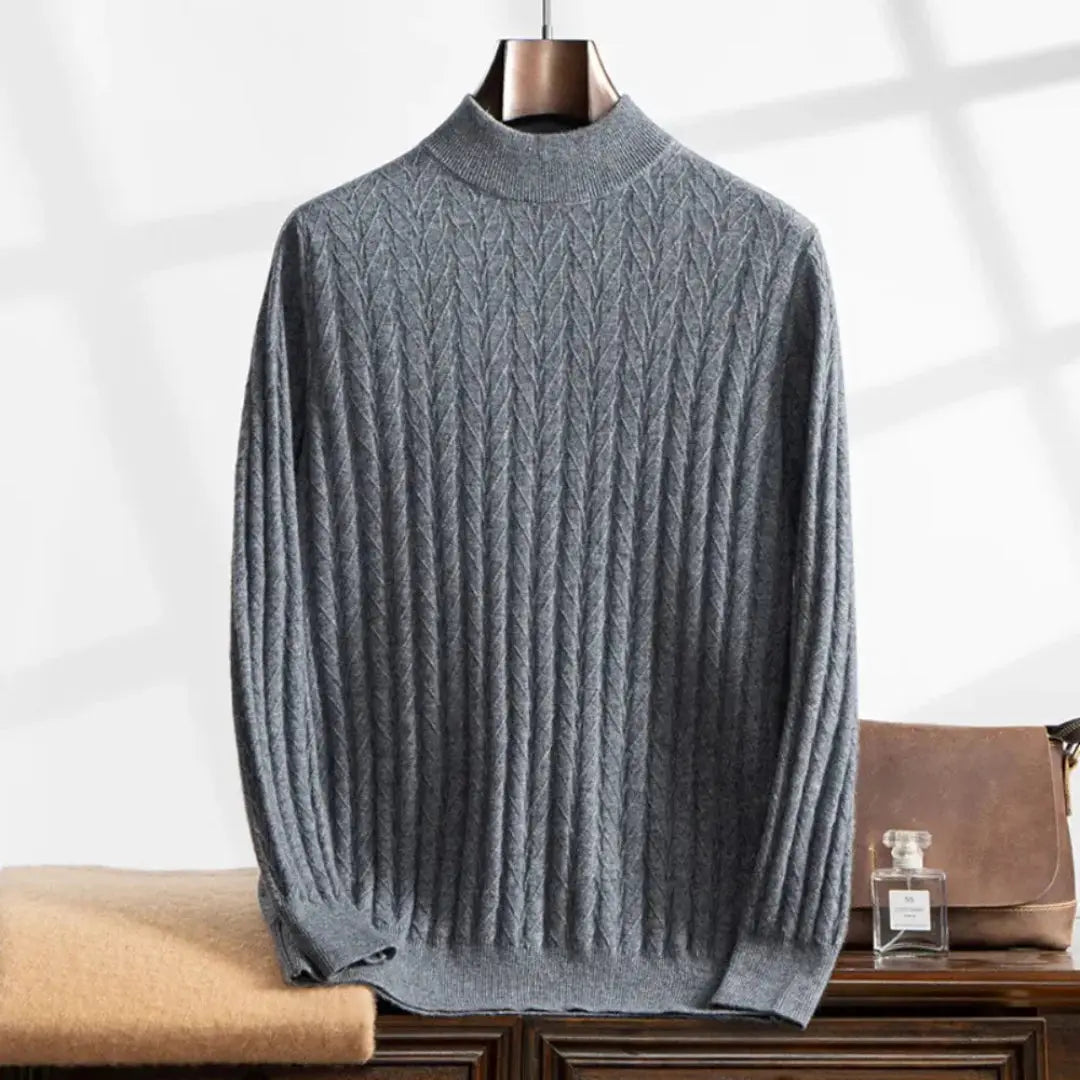 Luxurious Soft Crew Neck Cashmere Sweater
