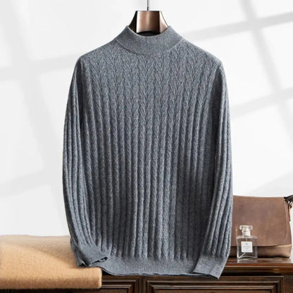 Luxurious Soft Crew Neck Cashmere Sweater